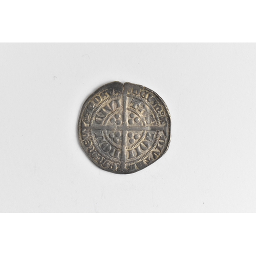 100 - Kingdom of England - Edward III (1327-1377), Groat, fourth coinage, series F, London mint, mm. crown... 