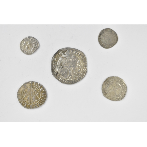 101 - Hammered coinage - Cilician Armenia King Levon (1198-1219) silver Tram, Principality of Antioch Bohe... 