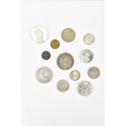 103 - Miscellaneous 19th century and later coins, to include united Kingdoms of Sweden and Norway, 1850 No... 