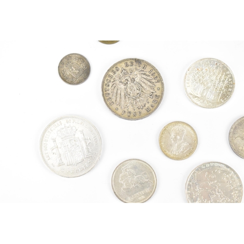 103 - Miscellaneous 19th century and later coins, to include united Kingdoms of Sweden and Norway, 1850 No... 