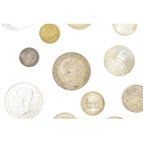 103 - Miscellaneous 19th century and later coins, to include united Kingdoms of Sweden and Norway, 1850 No... 