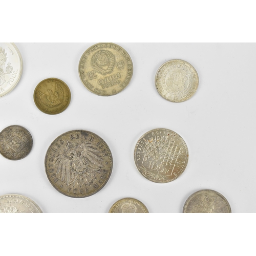 103 - Miscellaneous 19th century and later coins, to include united Kingdoms of Sweden and Norway, 1850 No... 