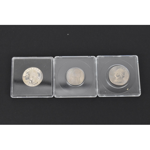 110 - United States of America - mixed mid 20tcentury and later coinage to include Silver Eagles, quarters... 