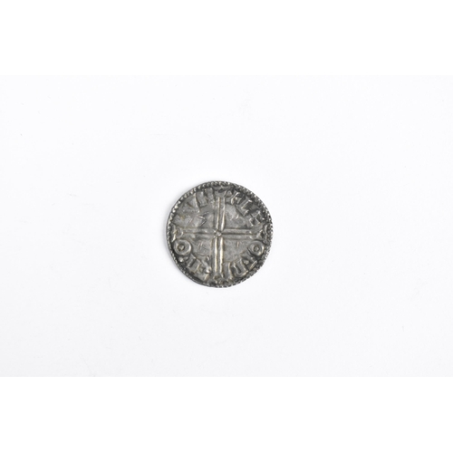 32 - Kingdom of England - Æthelred II (978-1016) 'Æthelred the Unready' , Long Cross Penny, bare head bus... 