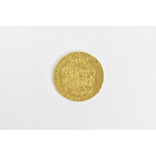 41 - United Kingdom - George III (1760-1820) Half Guinea dated 1779, fourth laureate bust of King George ... 