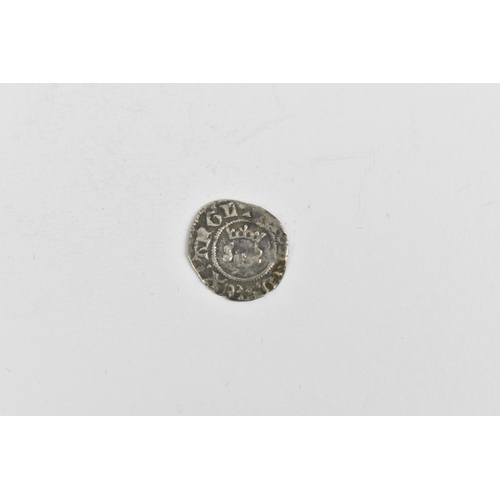 50 - A group of English and British silver coinage to include a hammered Richard II half penny, 1569 Eliz... 