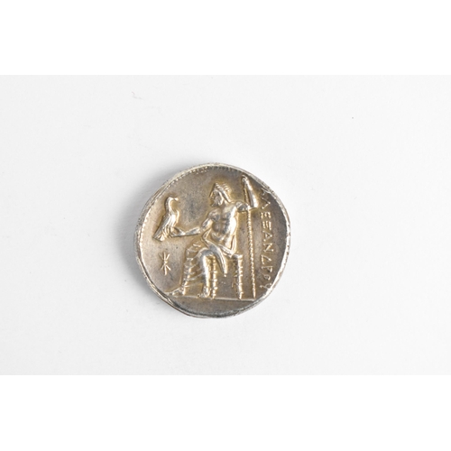 85 - Kingdom of Macedonia - Alexander III 'Alexander the Great' (333BCE - 305 BCE) silver Tetradrachm, He... 