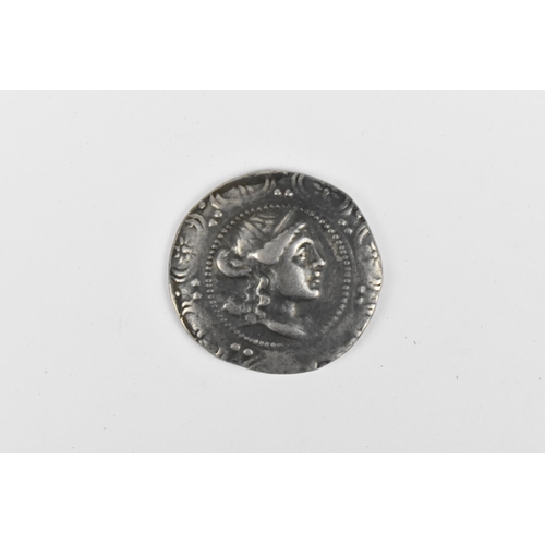 91 - Ancient Greece - Macedonia - Roman Protectorate, 'First Meris', circa 167-149, Tetradrachm, Diademed... 