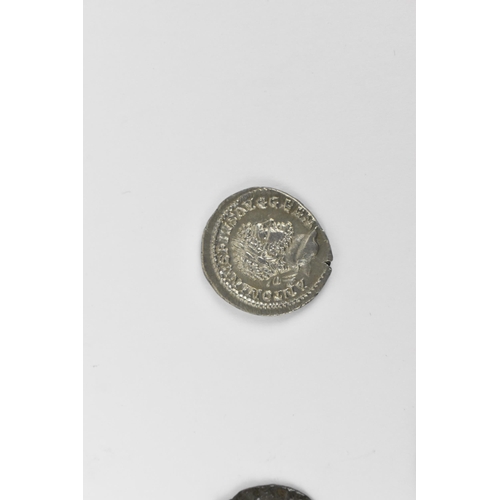 96 - Roman Empire - a collection of mixed Roman coins to include Caracalla (198-217) silver Denurius 'PM ... 