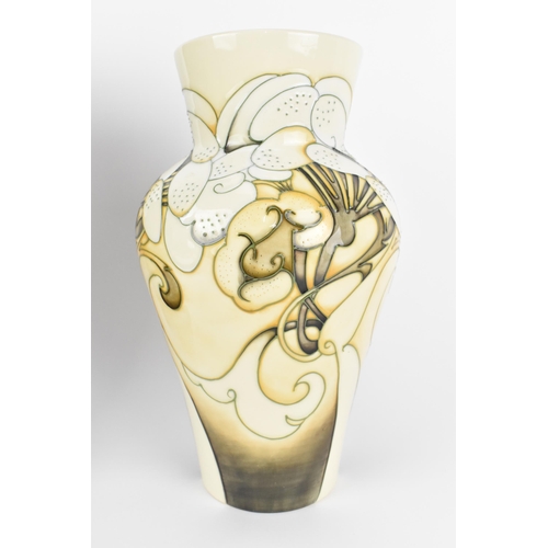 13 - A large Moorcroft pottery limited edition vase by Emma Bossons, in the 'Cow Parsley' pattern, no. 20... 