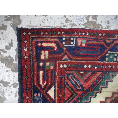 220 - An Iranian Hamadon style runner, hand woven with diamond motif, 287cm x 80cm
Location:A4B/G