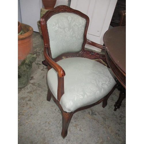 223 - Small furniture to include a pair of Victorian dining chairs, a pair of Edwardian chairs, two wine t... 