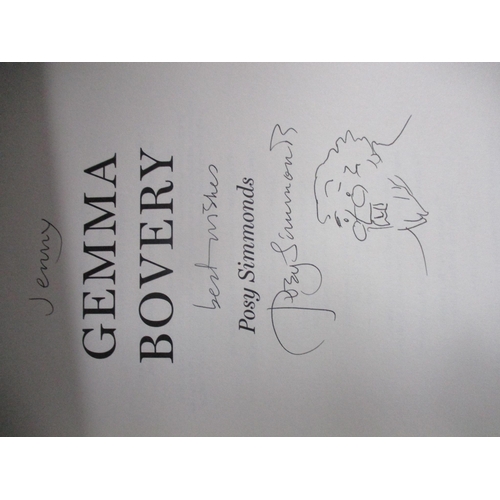 241 - A collection of books to include Posy Simmonds - Gemma Bovery 1st Edition signed by author with illu... 