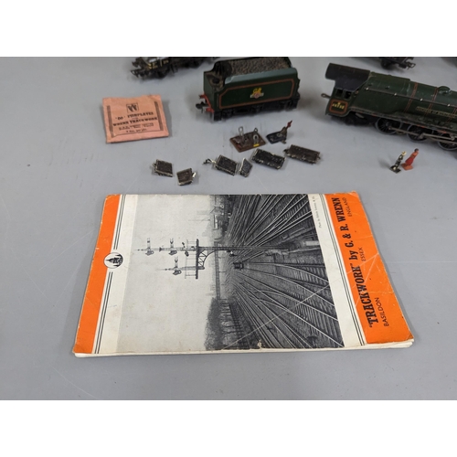 416 - Model railway items to include Hornby Dublo Duchess of Montrose engine, one other engine, Lima and H... 