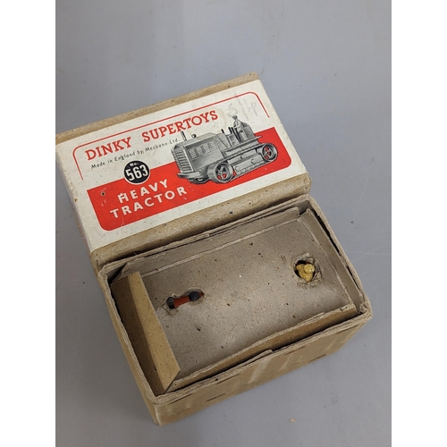 42 - Dinky Supertoys - No563 Heavy Tractor, with box A/F
Location: 7.1