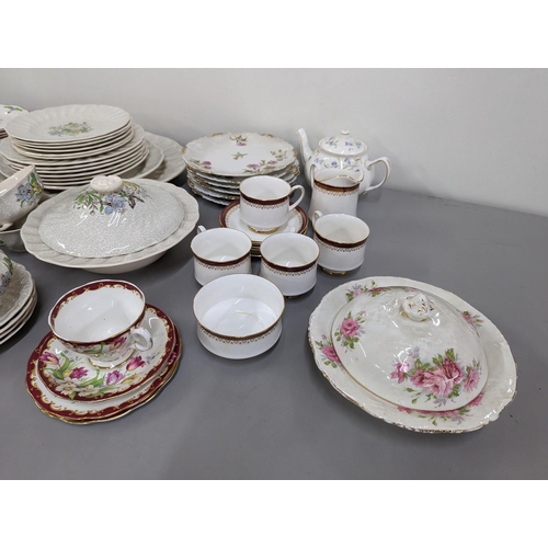 455 - Mixed domestic china to include Royal Doulton Sunderland part dinner service Wedgwood for Mapel & Co... 