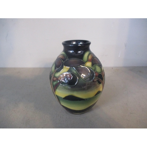 9 - A Moorcroft Western Isles pattern vase Location:9.1