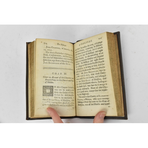 493 - Two antiquarian books- John Blentley-'Halifax, and its Gibbet-Law placed in a true Light', 18th cent... 