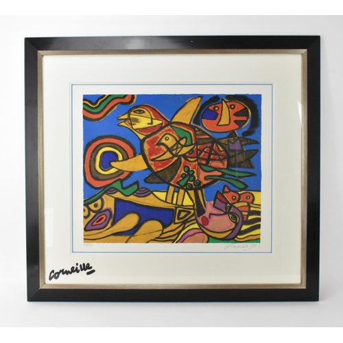 101 - Corneille Guillaume Beverloo (1922-2010) Dutch
limited edition serigraph, no. 104/200, depicting a l... 