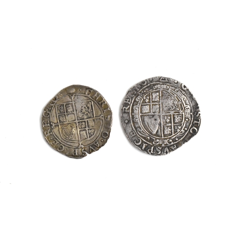 114 - Kingdom of England - Charles I (1625-1649), silver coinage to include a shilling, mm. ton (1636-1638... 