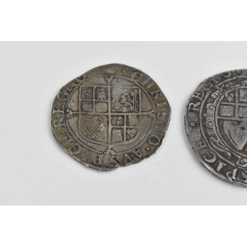 114 - Kingdom of England - Charles I (1625-1649), silver coinage to include a shilling, mm. ton (1636-1638... 