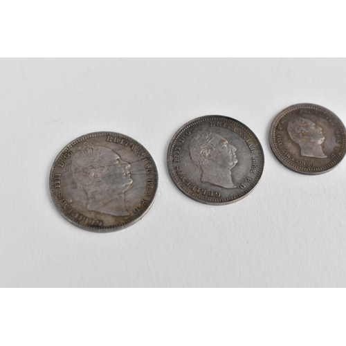 115 - United Kingdom - William IV (1830-1837), Maundy Set, dated 1835, 4d, 3d, 2d and 1d