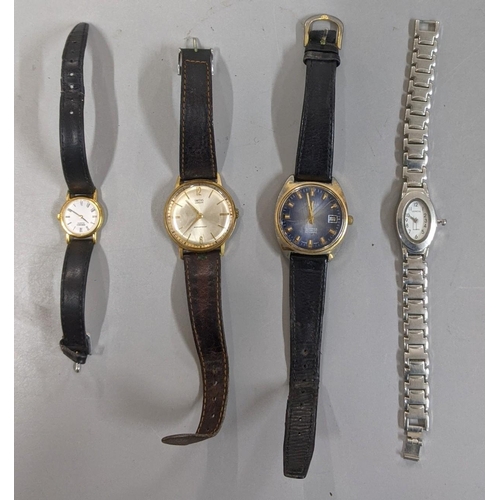 217 - Watches to include a ladies Timex watch, a ladies Seiko watch, Smiths jewelled watch and others A/F
... 