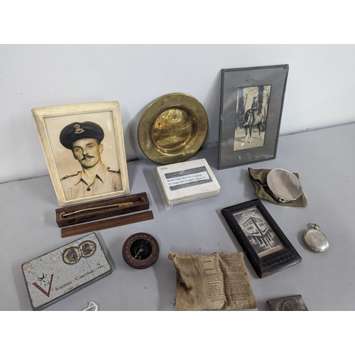 88 - WWII Military interest to include a Waltham Admiralty Pattern No.6 Torpedo Timer Stopwatch, a WWII U... 