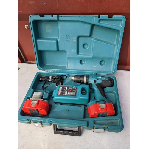 177 - A boxed Makita 8391D Drill Location: CON