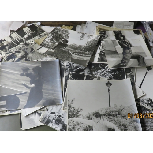 296 - Over 150 Japanese 1950s-1970s large photographs mixed subject matter includes Glamour-sporting-topog... 