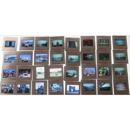 298 - Over 1000 35mm slides from 1960s onwards re topographical views of USA and Europe
Location: A2F