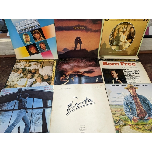 132 - A quantity of LPs mainly 1970s to include Neil Diamond, Dolly Parton, Elton John, Cliff Richard, Cla... 