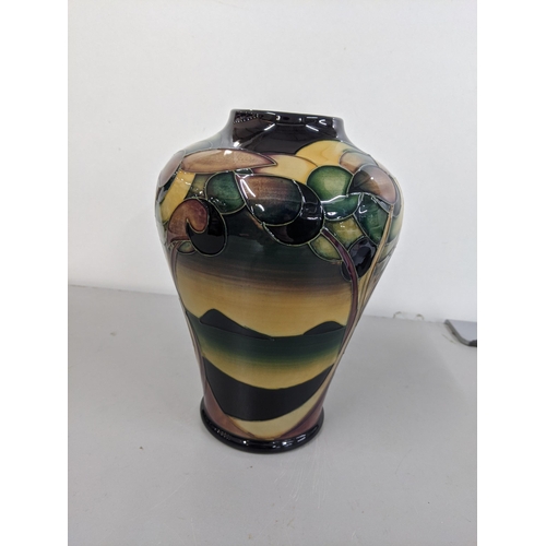 348 - A 2nd Moorcroft Western Isles pattern pottery vase, dated 2006
Location: A2B