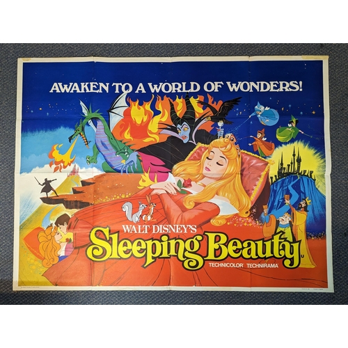 402 - A quantity of UK Quad Movie Posters 1950s/60s - 1980s to include Sleeping Beauty, Summer Time Killer... 