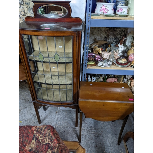 379 - An Edwardian inlaid mahogany Pembroke table of small proportions, rectangular top with moulded edge,... 