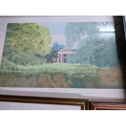 503 - A mixed lot of mainly framed and glazed pictures to include The East London Hospital for Children, a... 