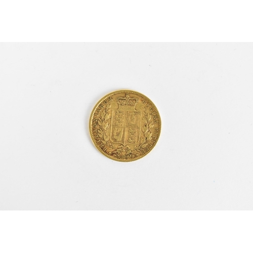 46 - United Kingdom - Victoria (1837-1901) Sovereign, dated 1849, young uncrowned bust of Queen Victorian... 