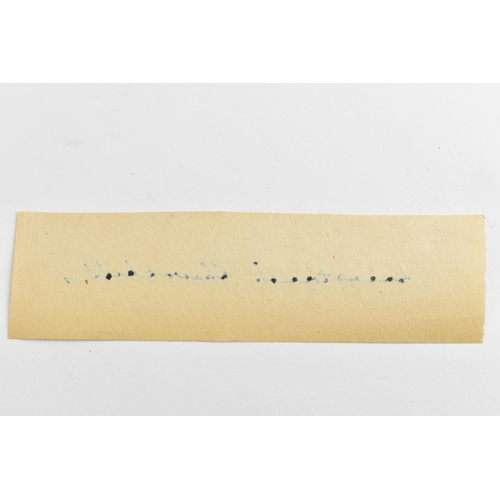 233 - Churchill (Winston Spencer, 1874-1965). Autograph signature in black ink, with separate photograph o... 