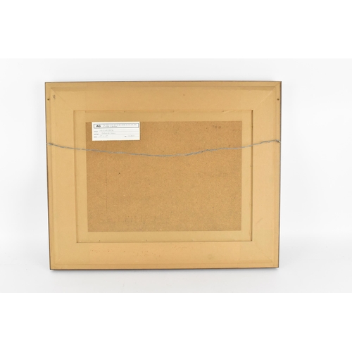 237 - Deborah Jones (1921-2012) British
'JG Capstick', depicting an antique shop entrance on a street, sig... 