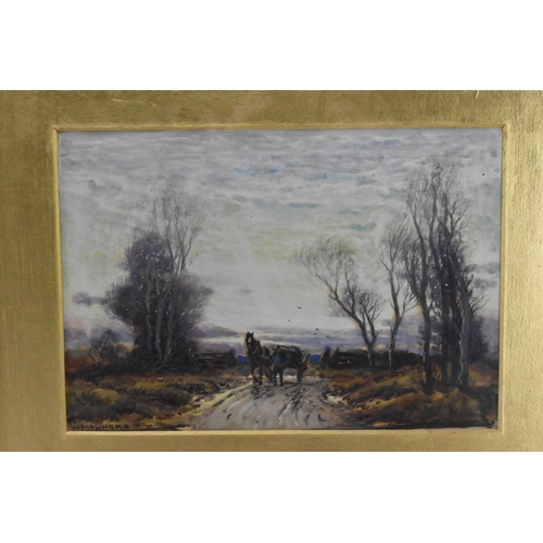 247 - William Manners (1860-1930) British
a pair of rural landscapes, watercolour on paper, each signed lo... 