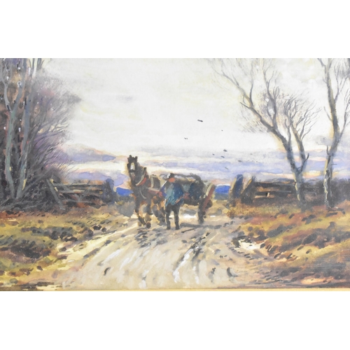 247 - William Manners (1860-1930) British
a pair of rural landscapes, watercolour on paper, each signed lo... 
