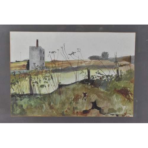 260 - Richard Devereux (b.1940) British
 St Ives countryside scene, watercolour on paper, signed lower rig... 