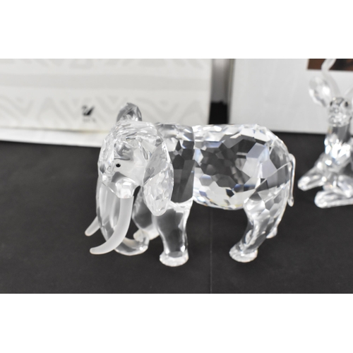 262 - Three Swarovoski CSC annual African animals, from the 'African Inspiration' series, comprising the '... 