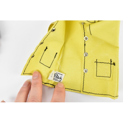 214 - A Pedigree Sindy early Patch brunette doll with painted eyebrows, eyes and lips, with freckles, wear... 