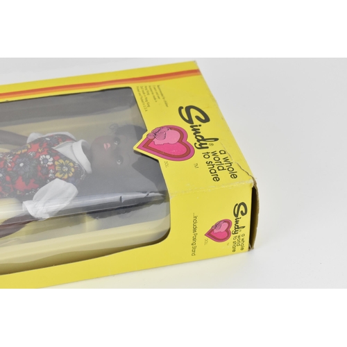 269 - A vintage Sindy's friend Gayle doll by Marx Toys, circa 1978, in original box with posing stand, the... 