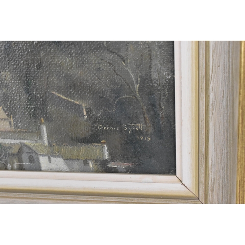 275 - Dennis Syrett (b. 1934) British
'The Alahambra Palace', oil on canvas, signed and dated 1975 bottom ... 