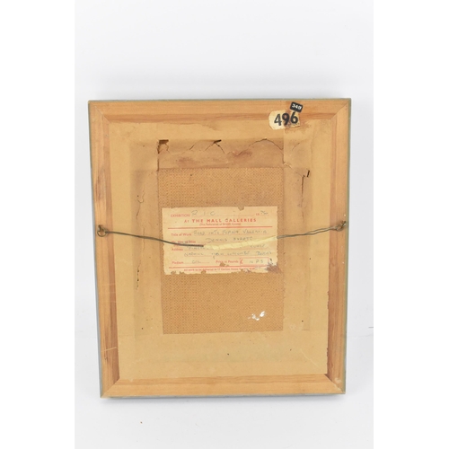 276 - Dennis Syrett (b. 1934) British
'Road into Forna, Valencia', oil on board, signed and dated 1976 low... 