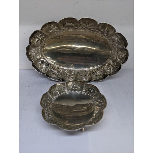 104 - A matching set of Continental silver pin dishes, total weight 351.5g
Location: STAIRS