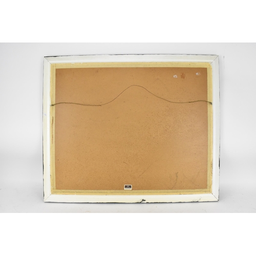 210 - Kathleen Sylvester Le Clerc Fowle (1903-1992) British
depicting a street scene with trees by appartm... 