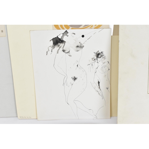 250 - A small collection of works on paper, to include a pencil sketch by Bartholomeo Pinelli (1781-1835),... 